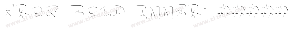 FROS BOLD Inner字体转换